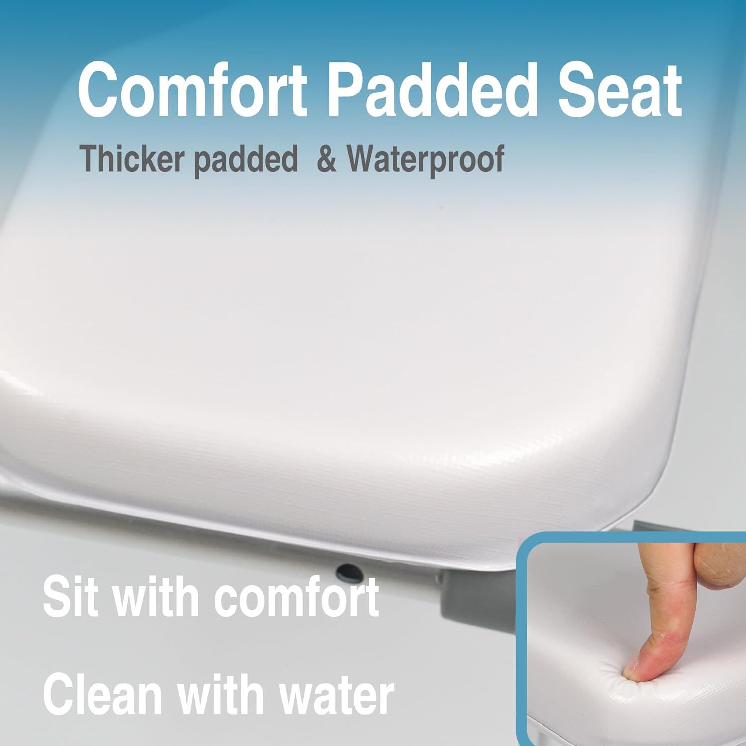 Raised Toilet Seat For Seniors 400Lbs, Adjustable Toilet Riser With Handles, Elevated Toilet Seat For Elderly, Pregnant, Handicap, Fit Any Toilet